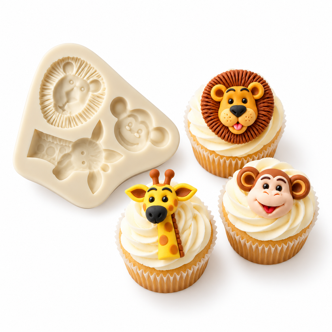 Animal-Themed_Cupcakes_and_Silicone_Mold