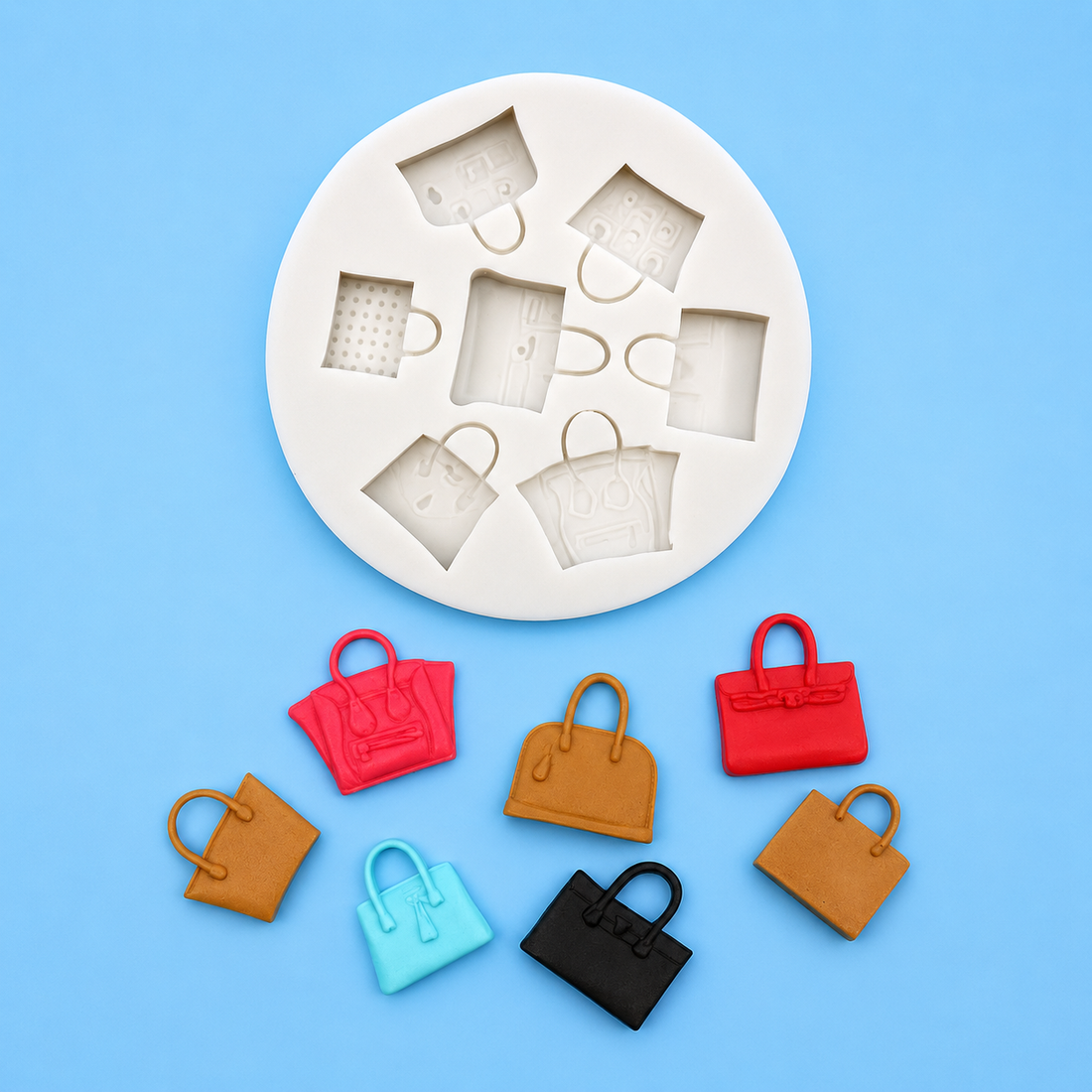 Assorted Fashion Handbags – Silicone Mold