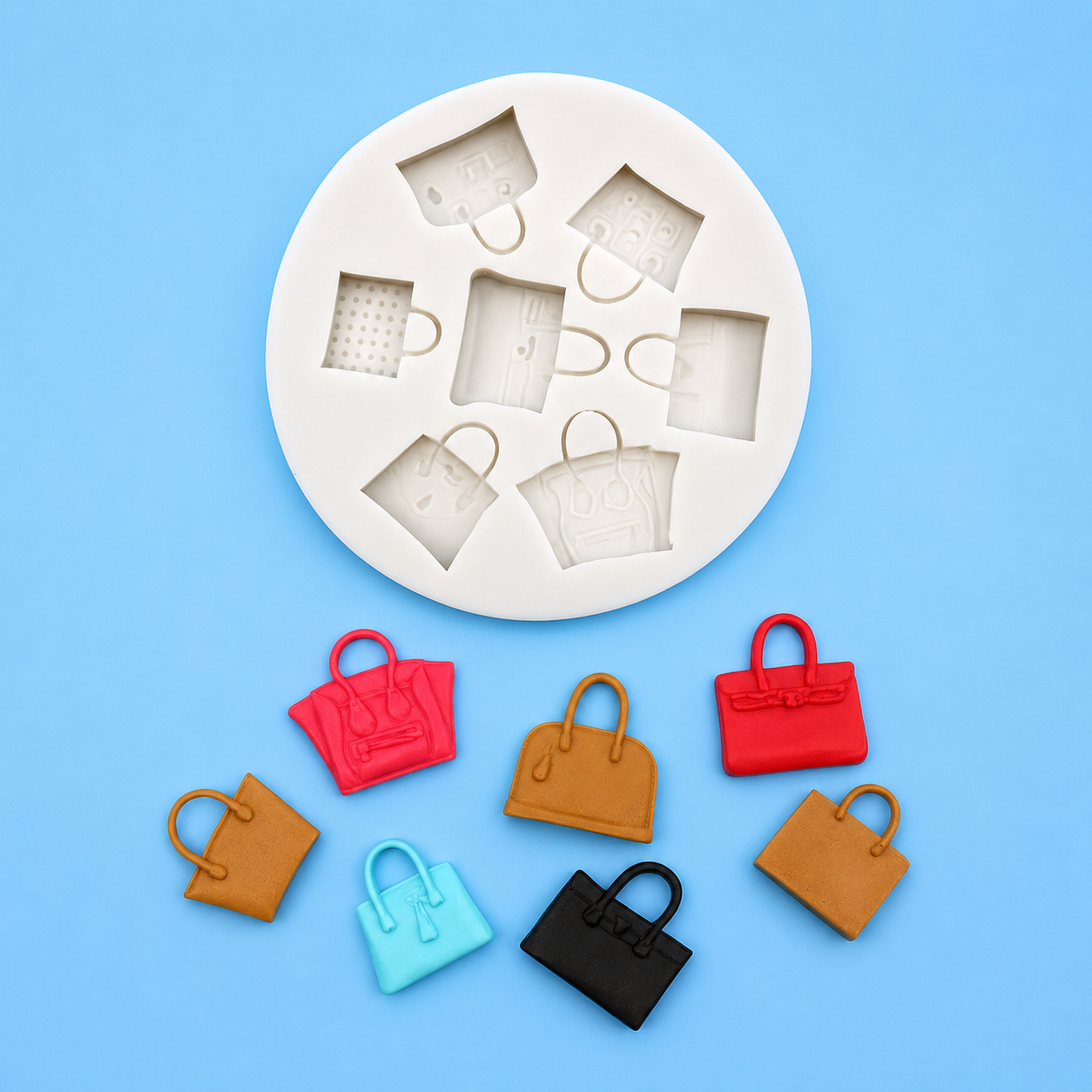 Assorted Fashion Handbags – Silicone Mold