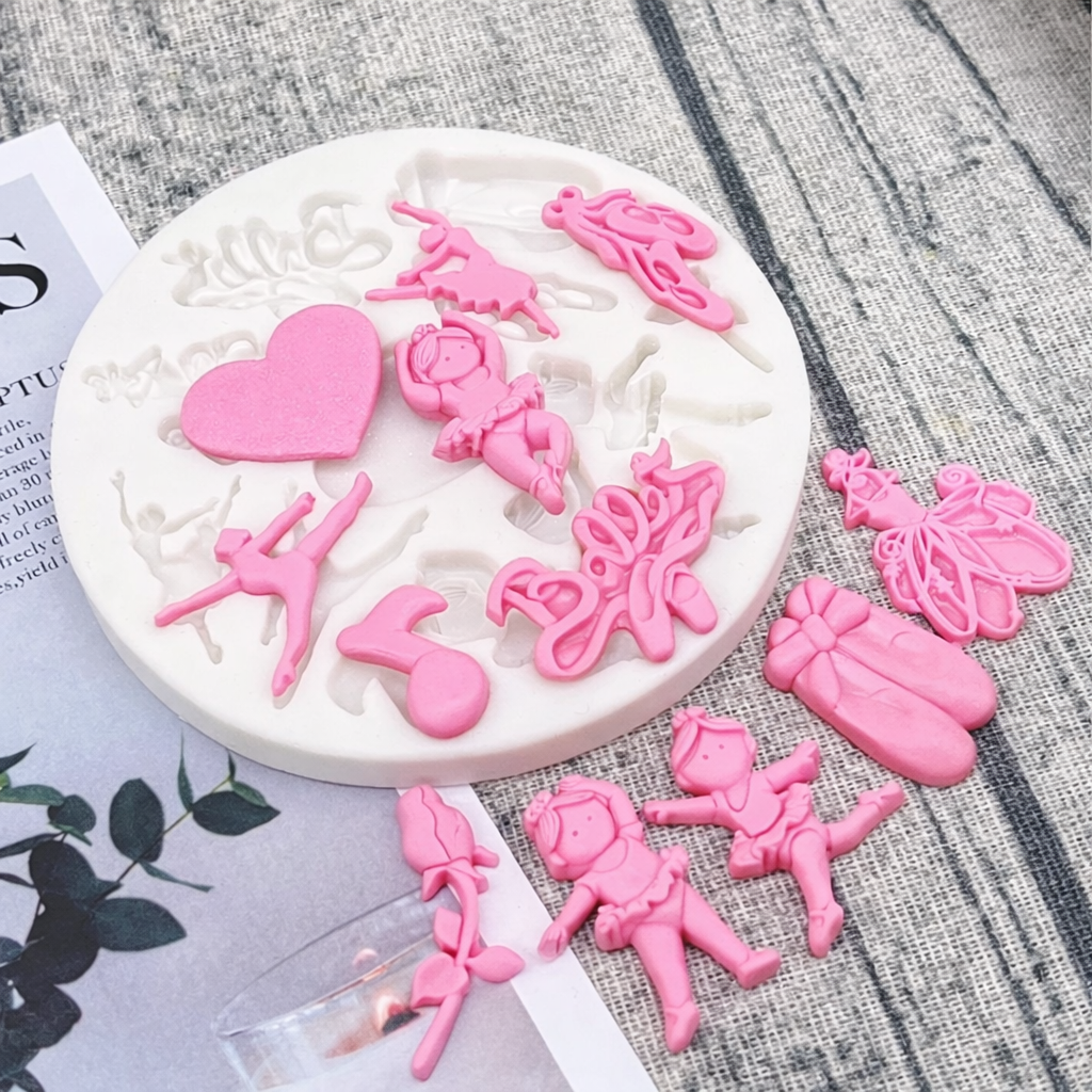 Ballerina Themed - Silicone Mold
