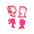 Barbie Doll Couple - Cookie Cutter 2-Pc. Set