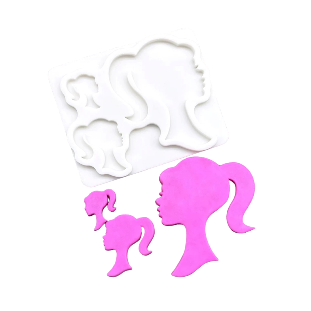 Doll Couple & Logo - Cookie Cutter 3-Pc. Set –