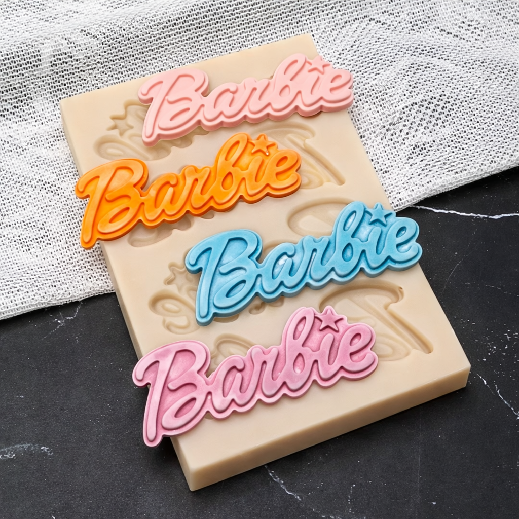 Barbie Doll Logo - Silicone Mold