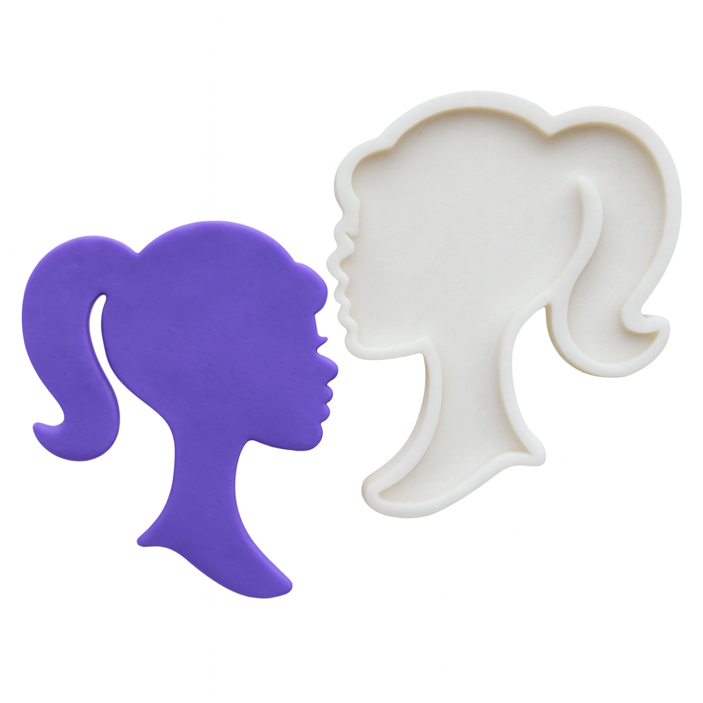 Barbie Doll Silhouette - Silicone Mold