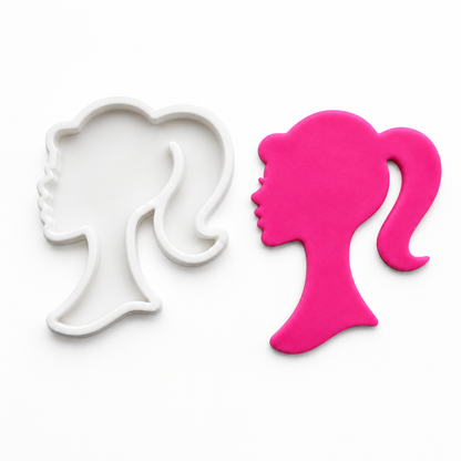 Barbie Doll Silhouette - Silicone Mold