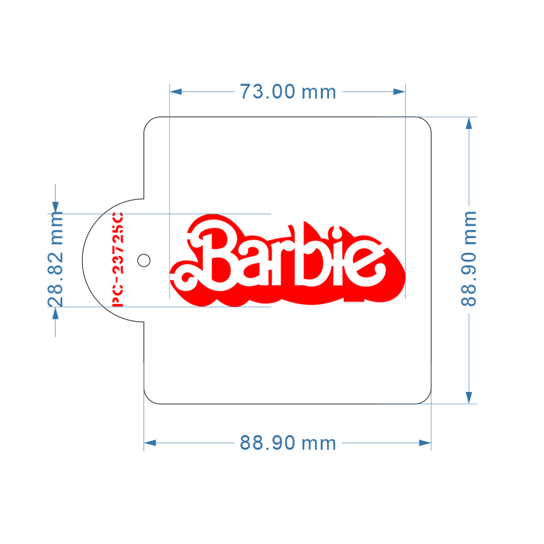 Barbie Stencil