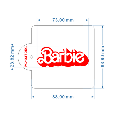 Barbie Stencil
