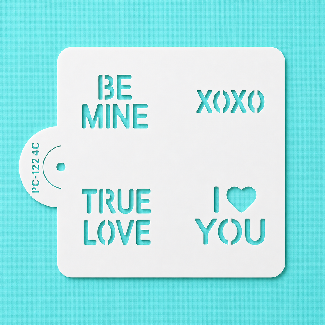 Be Mine Xoxo True Love I Love You Stencil