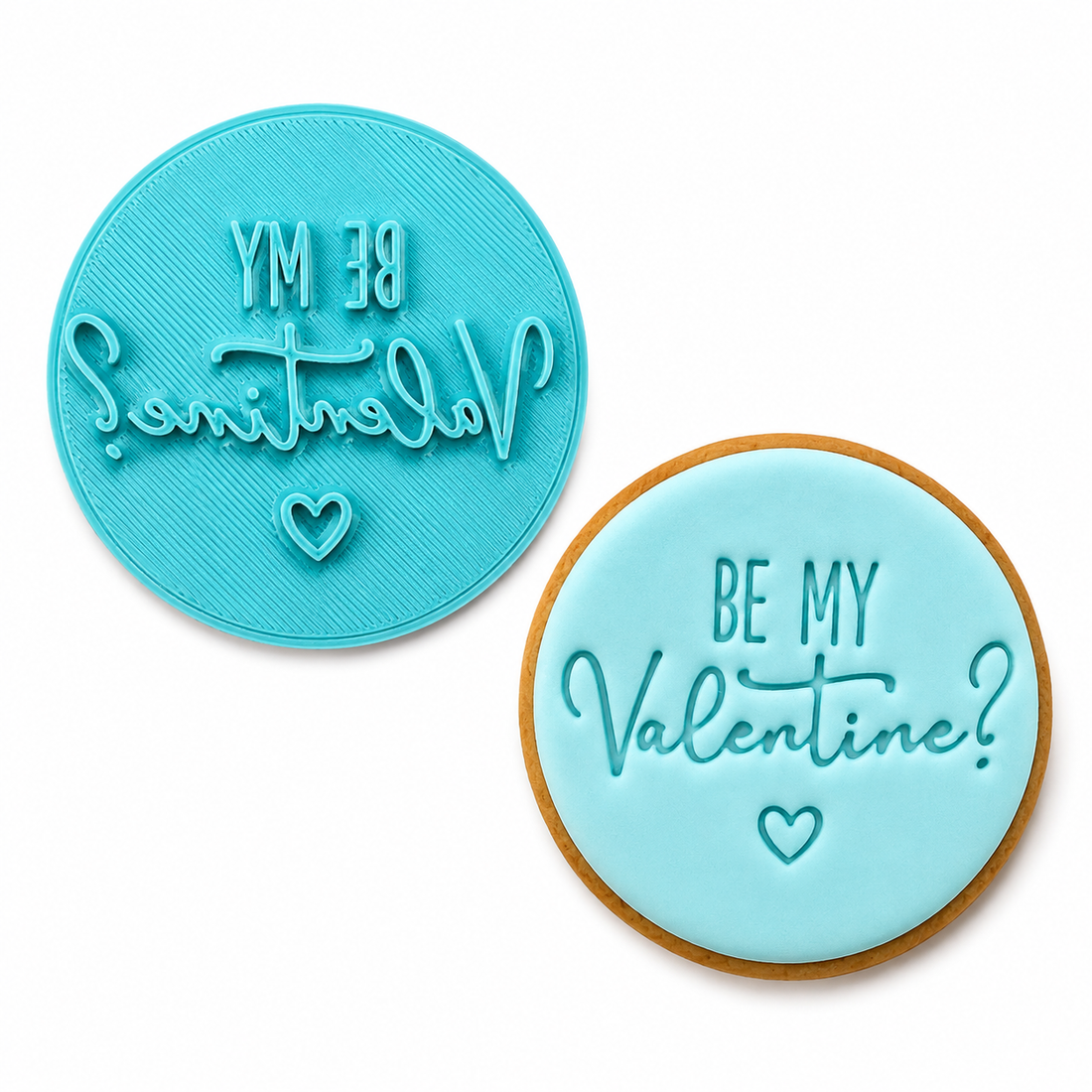 Be My Valentine - Fondant Embosser Stamp