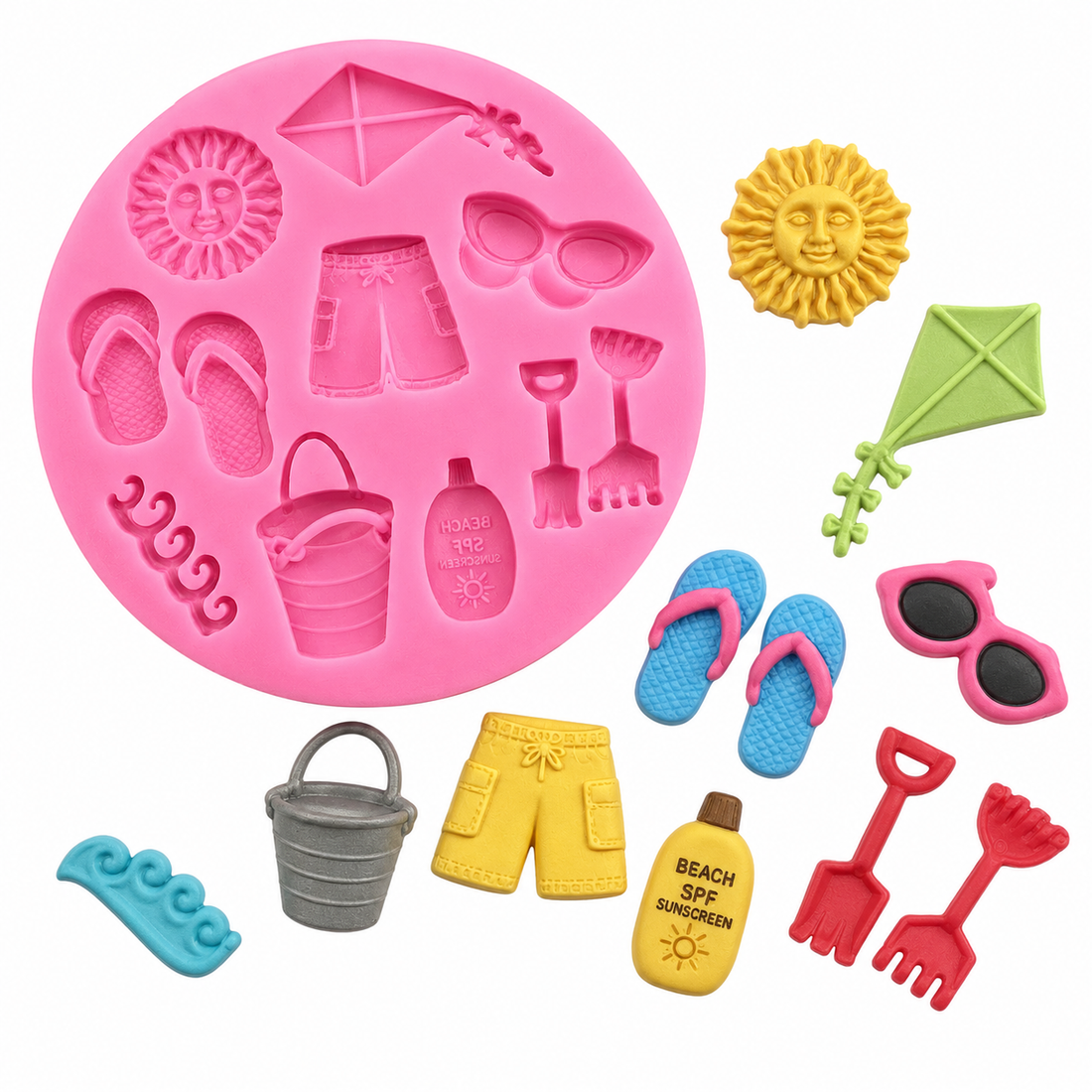 Beach Theme – Silicone Mold