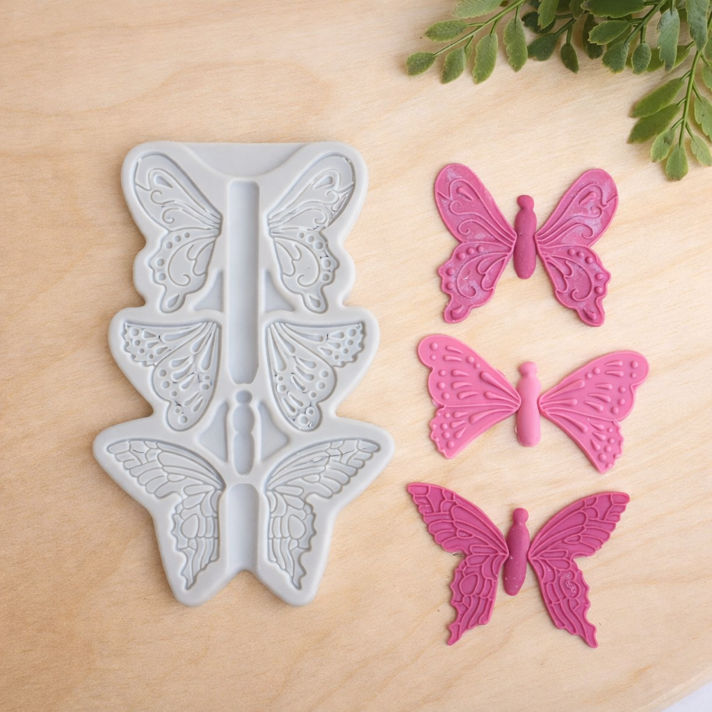 Butterfly Trio - Silicone Mold
