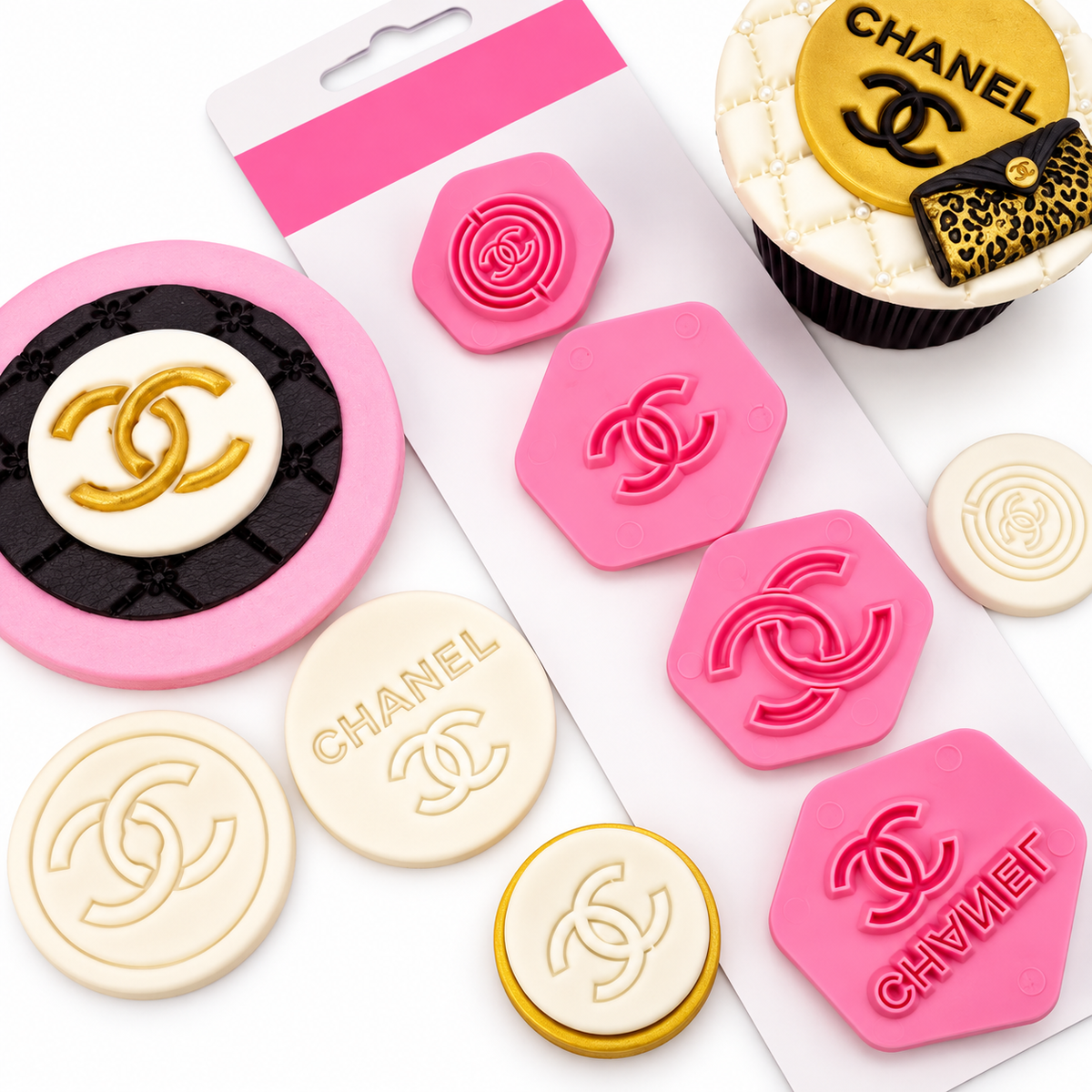 Fashion - Fondant Embosser Stamp Set