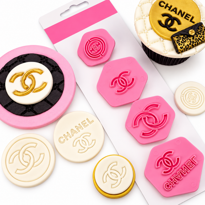 Fashion - Fondant Embosser Stamp Set