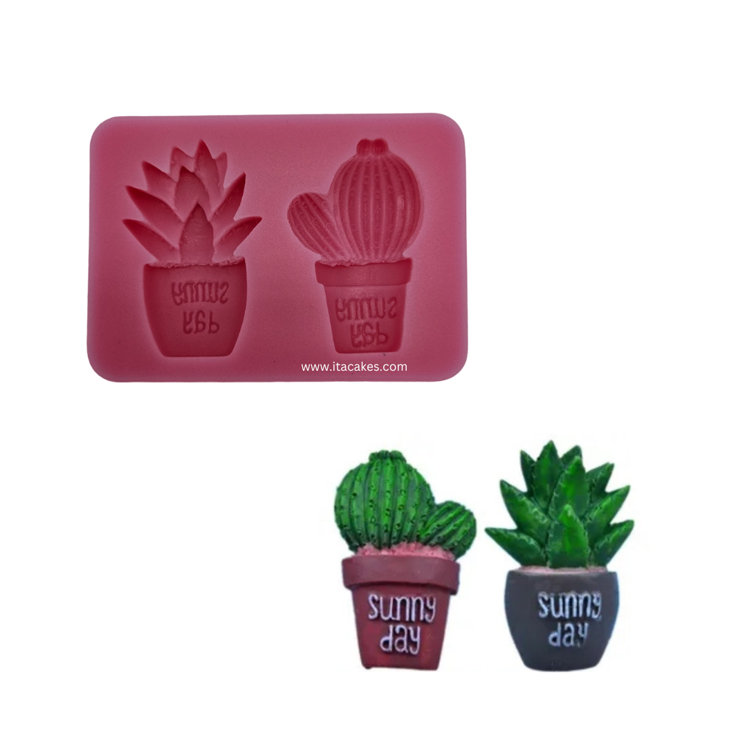 Cactus Pots - Silicone Mold