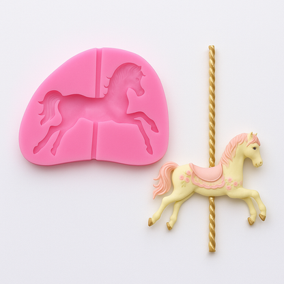 Carousel Horse - Silicone Mold