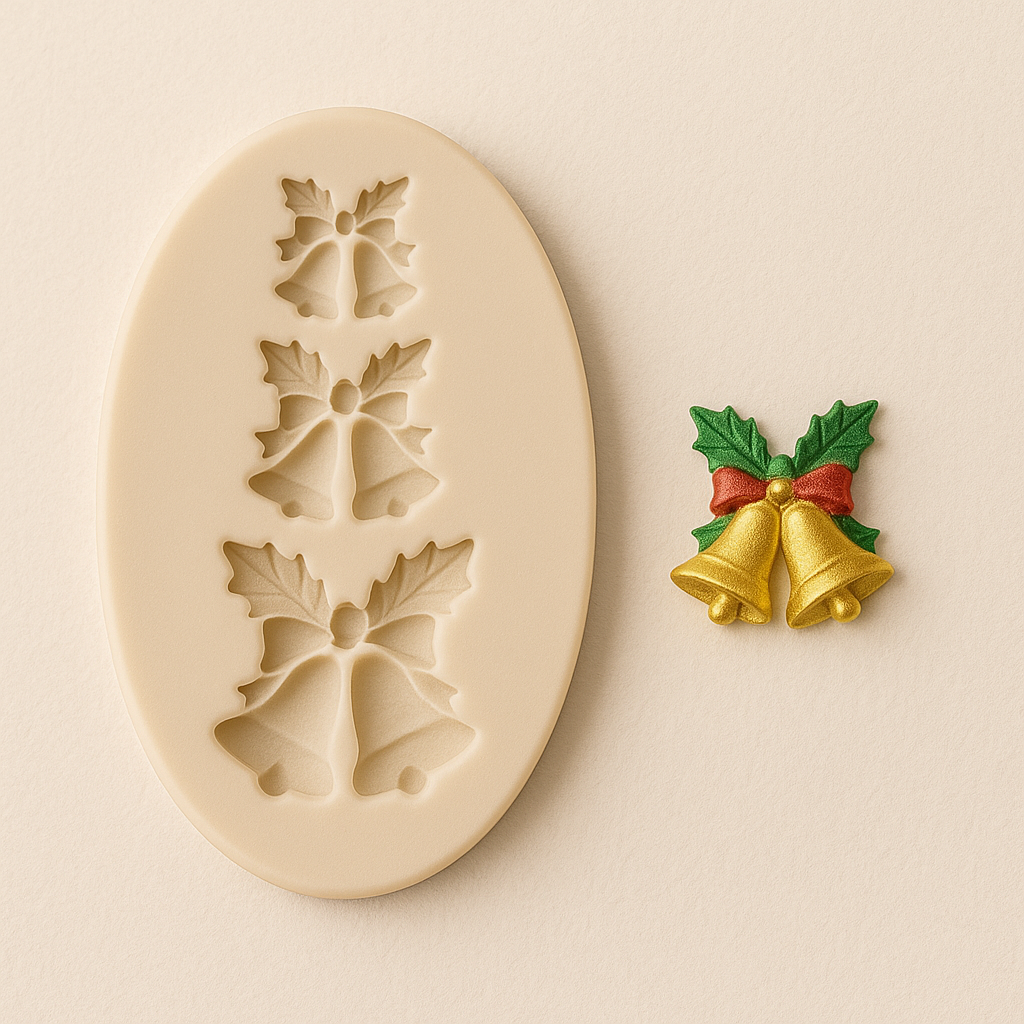 Christmas Bells - Silicone Mold