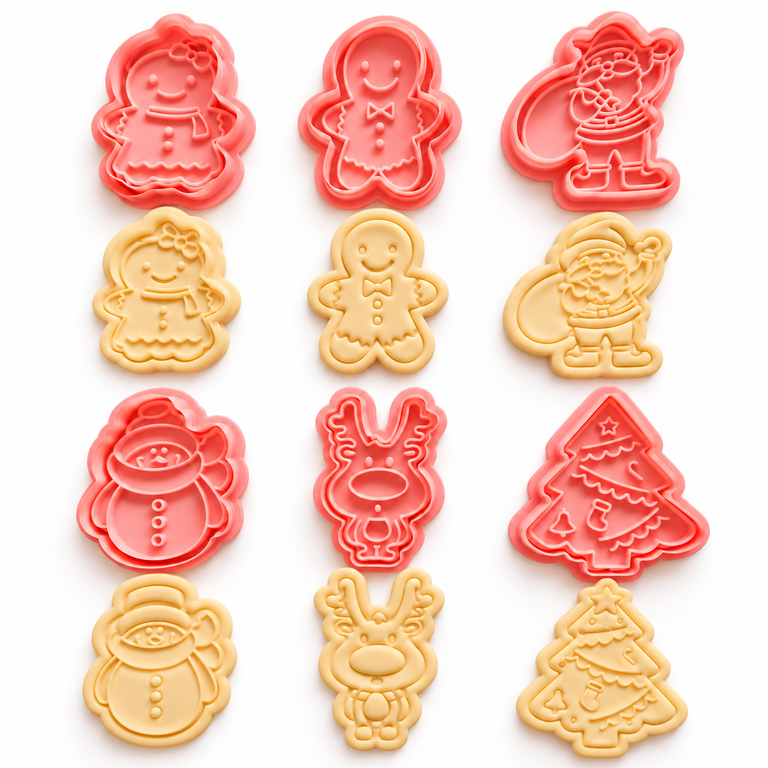 Christmas - Cookie Cutter Stamp Collection