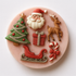 Christmas Santa Claus, Tree, Sleigh, Deer - Silicone Mold