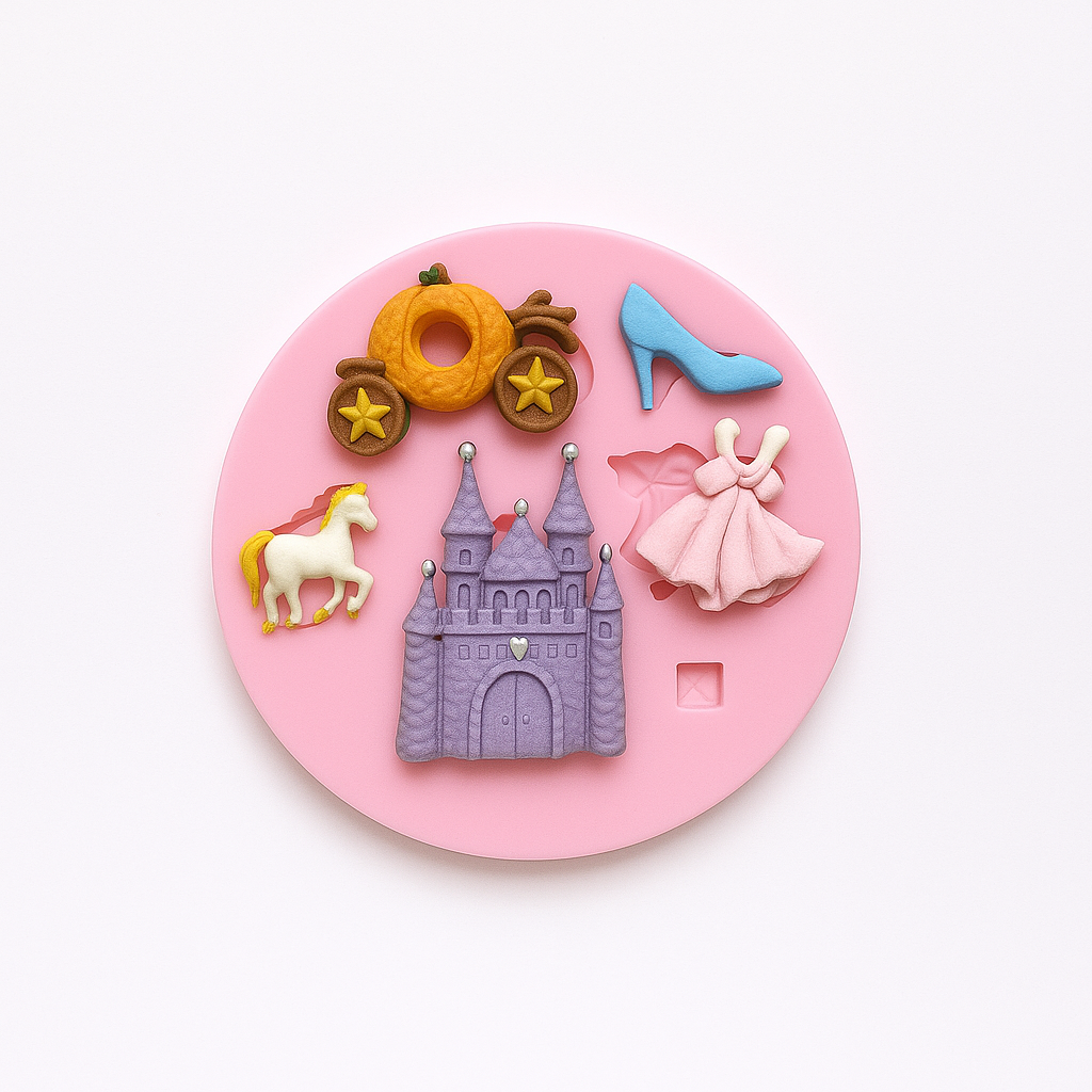 Cinderella Fairytale Princess - Silicone Mold