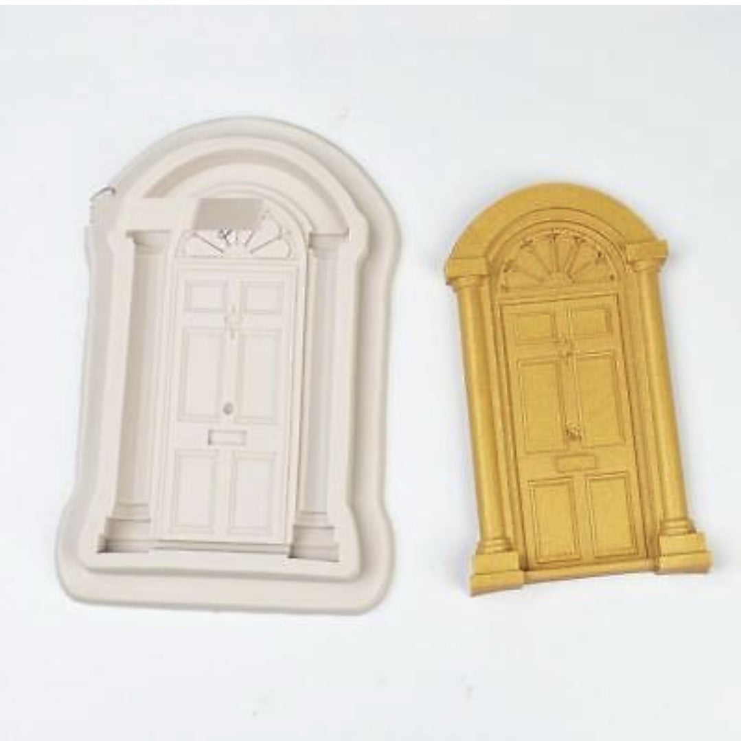 Classic Front  Door House - Silicone Mold