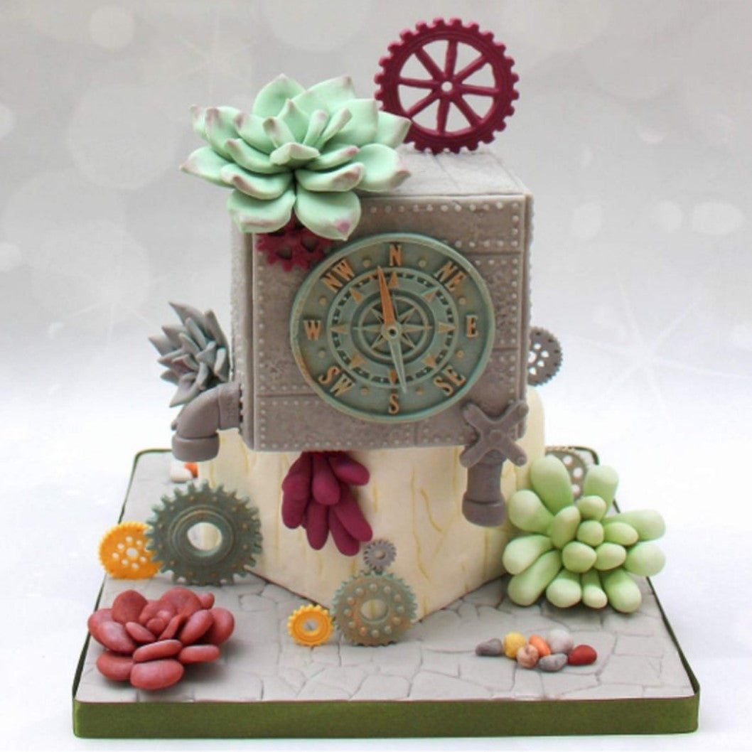 Compass Fondant Silicone Mold  Cake