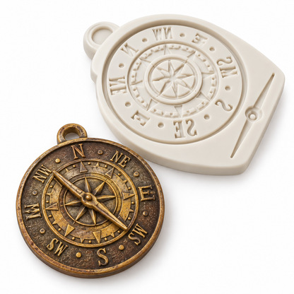 Compass - Silicone Mold