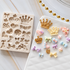 Crowns, Hearts & Bows - Silicone Mold