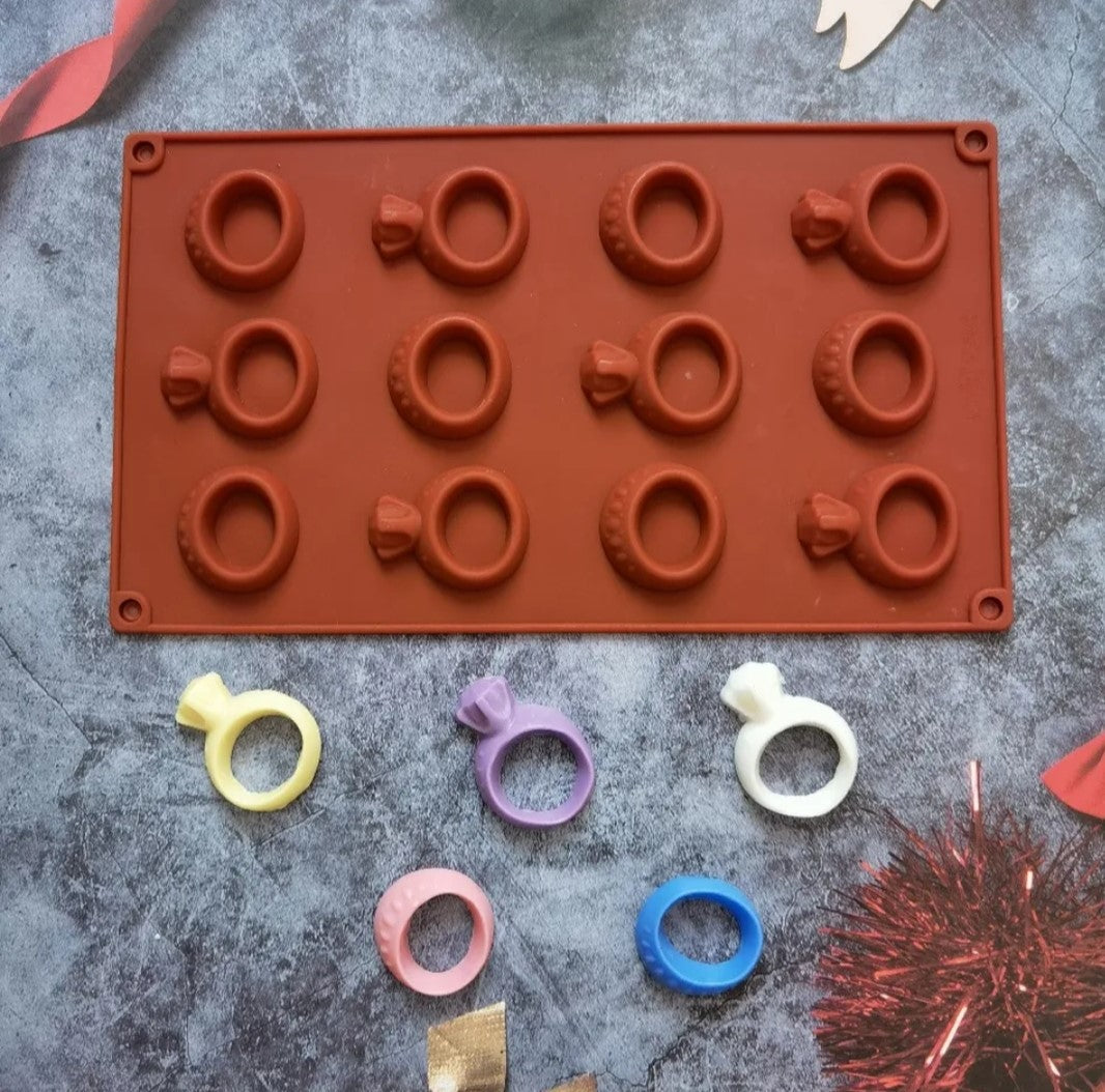 Diamond Ring – Chocolate Silicone Mold