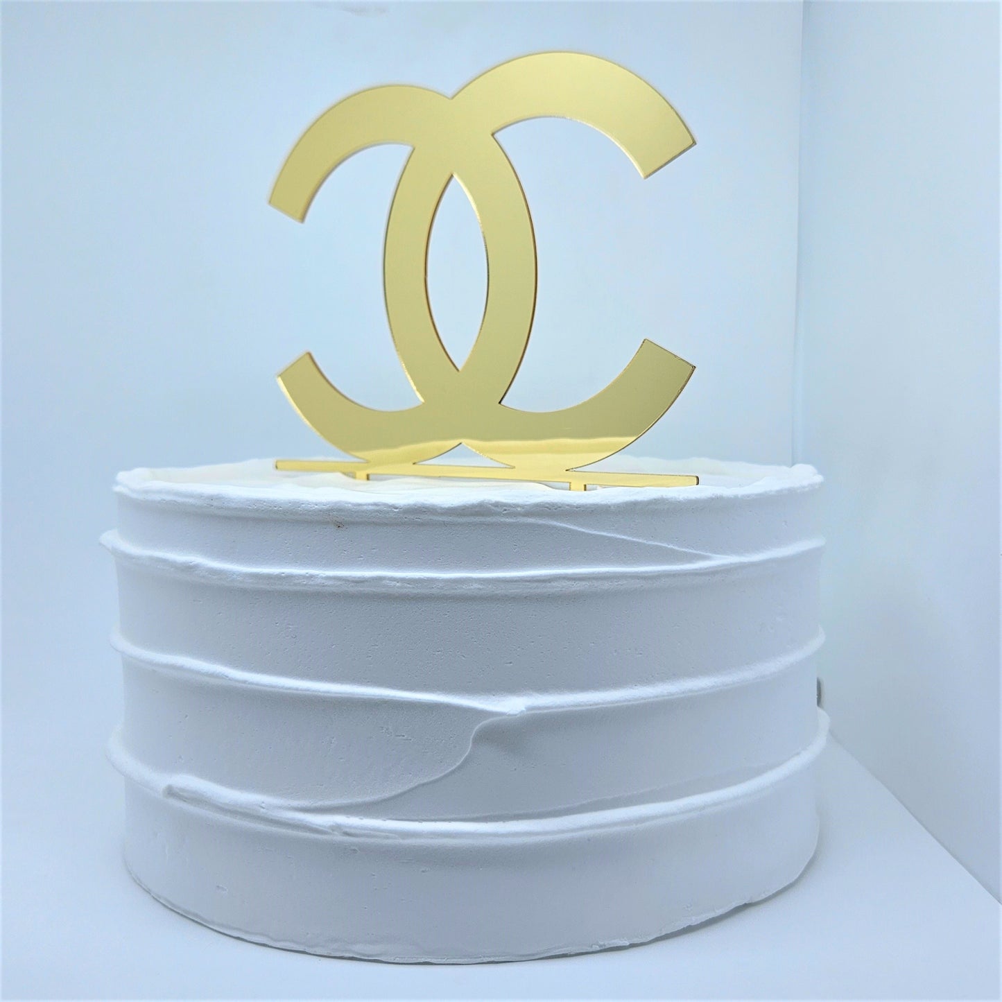 Fashion Cake Topper - Gold