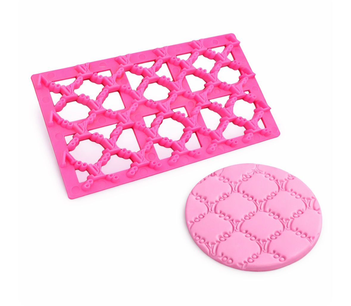 Fashion - Fondant Embosser Stamp Impression