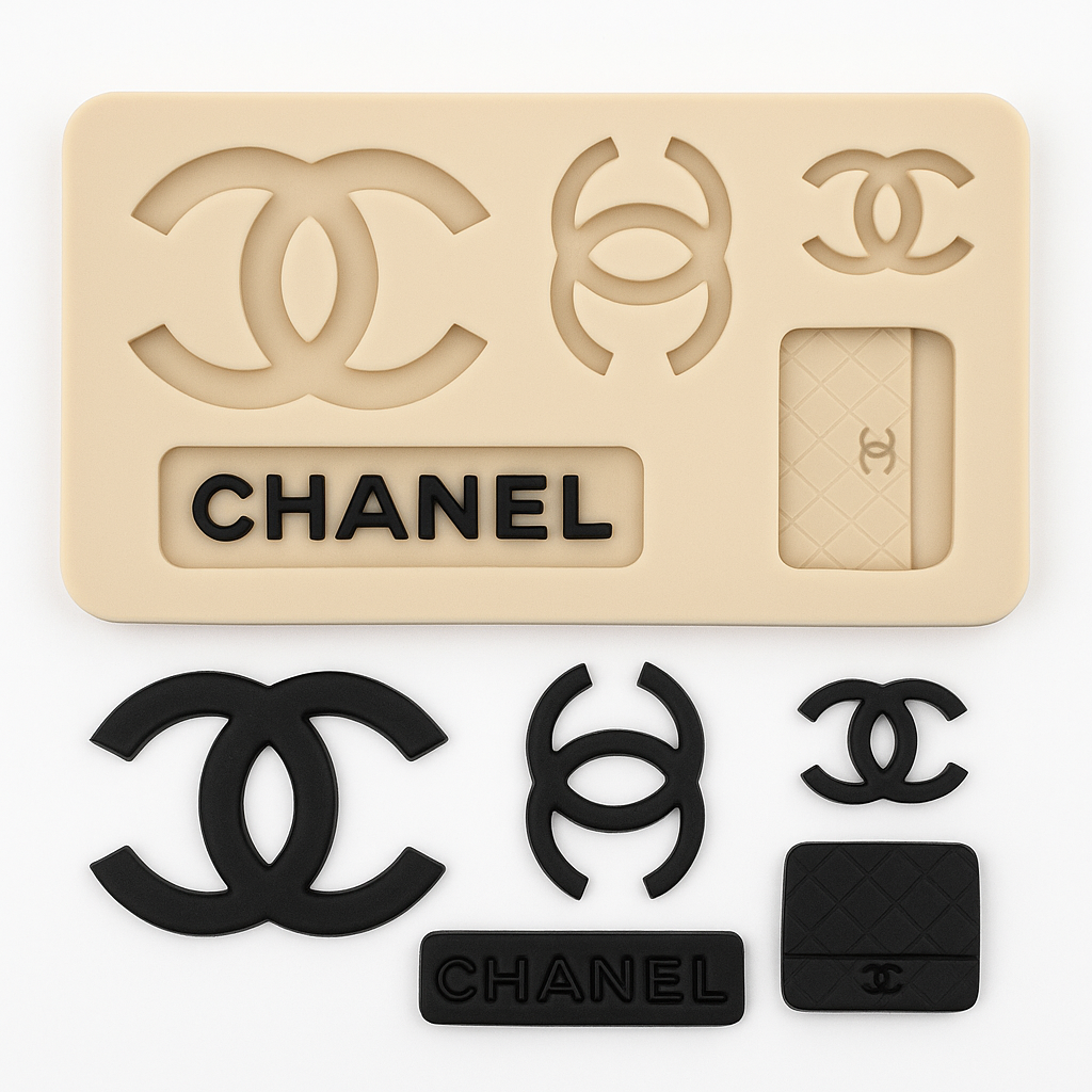 Fashion Inspired Silicone Mold for Fondant &amp; Cake Decorating