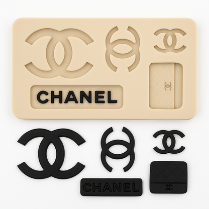 Fashion Inspired Silicone Mold for Fondant &amp; Cake Decorating