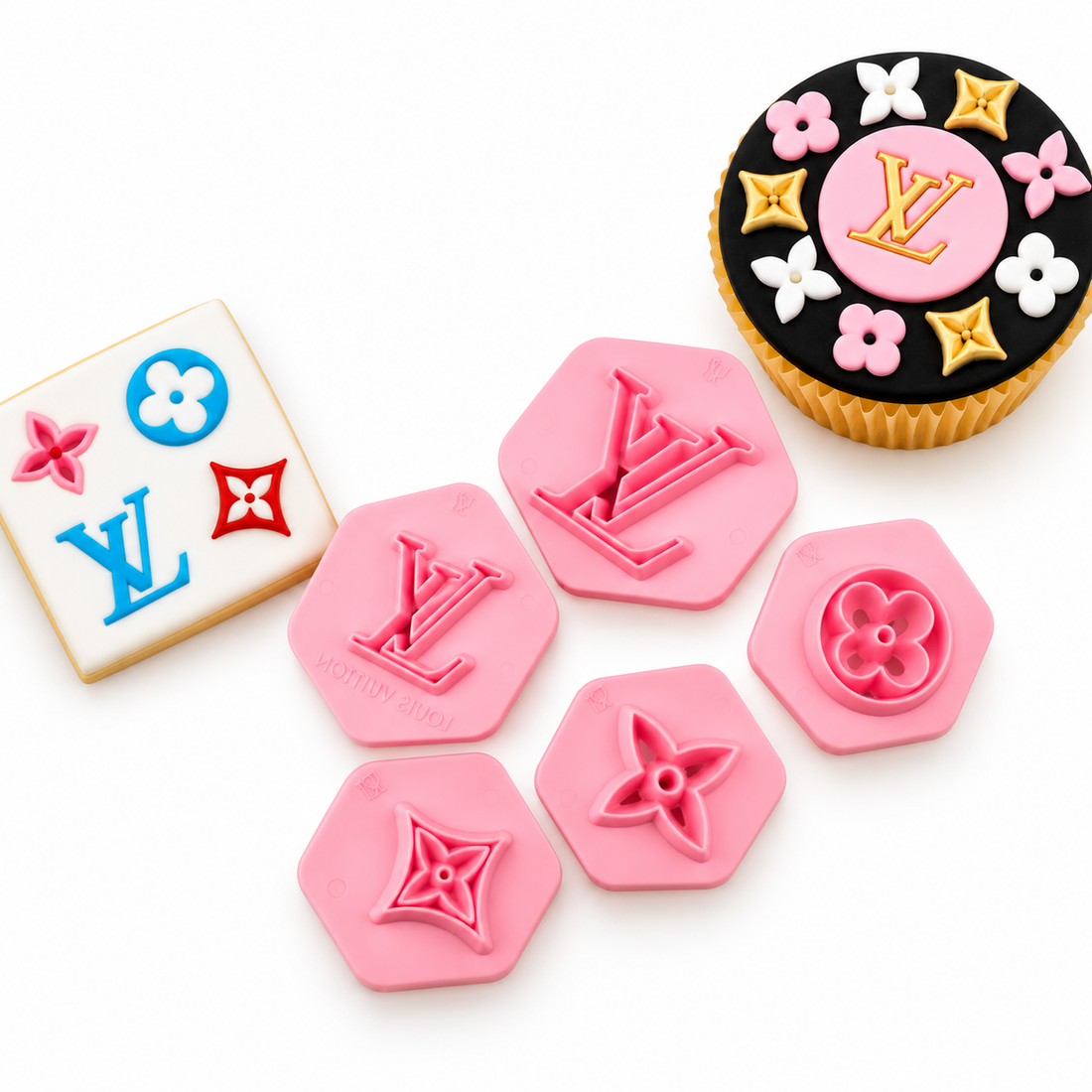 Fashion_Monogram Designer Embosser Stamp Set