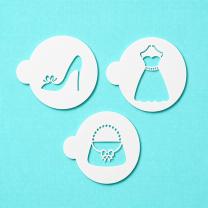 Fashionista - Stencil 3-Pc. Set