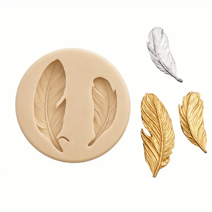 Feather Duo - Silicone Mold