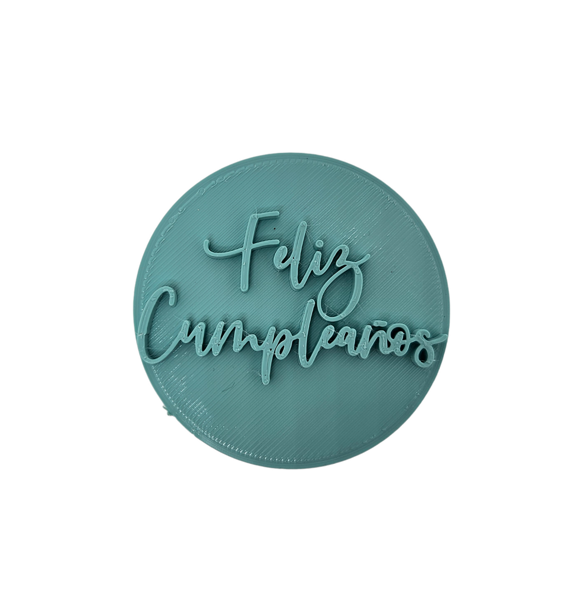 Feliz Cumpleaños - Fondant Embosser Stamp