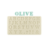 Filigree Letter Alphabet - Silicone Mold