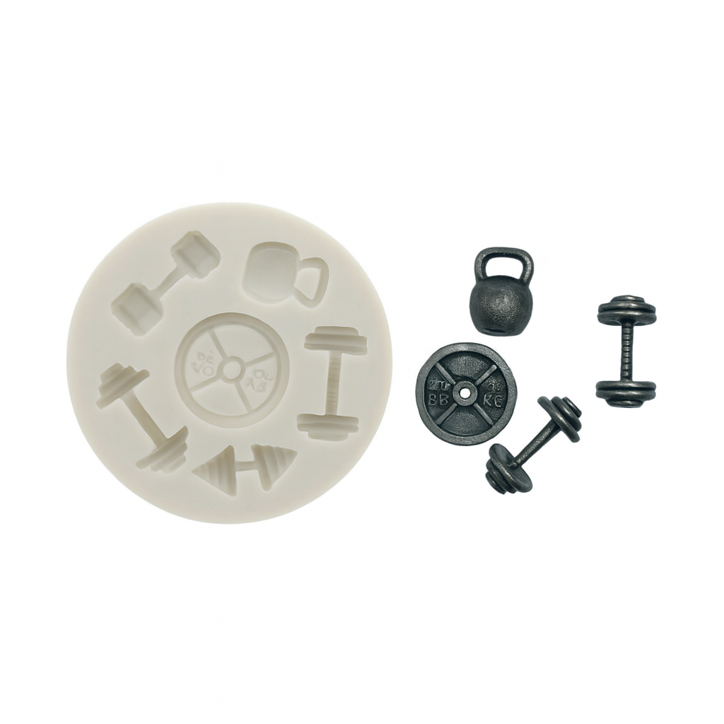 Fitness Workout Dumbbells - Silicone Mold