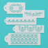 Fleur de Lis - Stencil 5-Pc. Set
