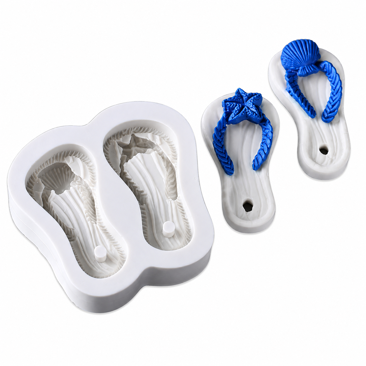Flip Flops Shoes - Silicone Mold