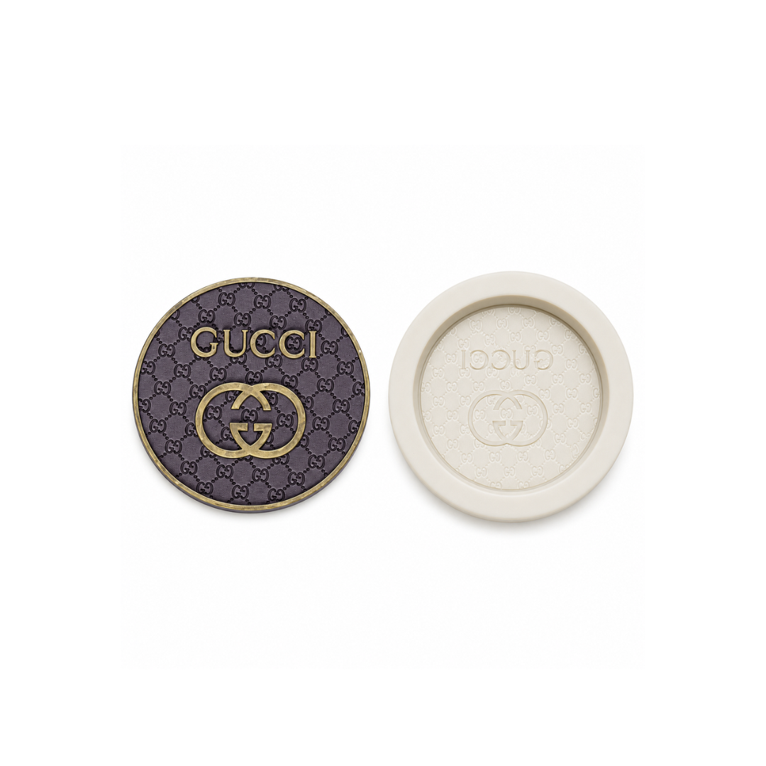 G Round Medal – Silicone Mold