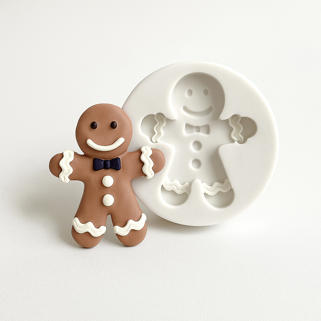 Gingerbread Man - Silicone Mold