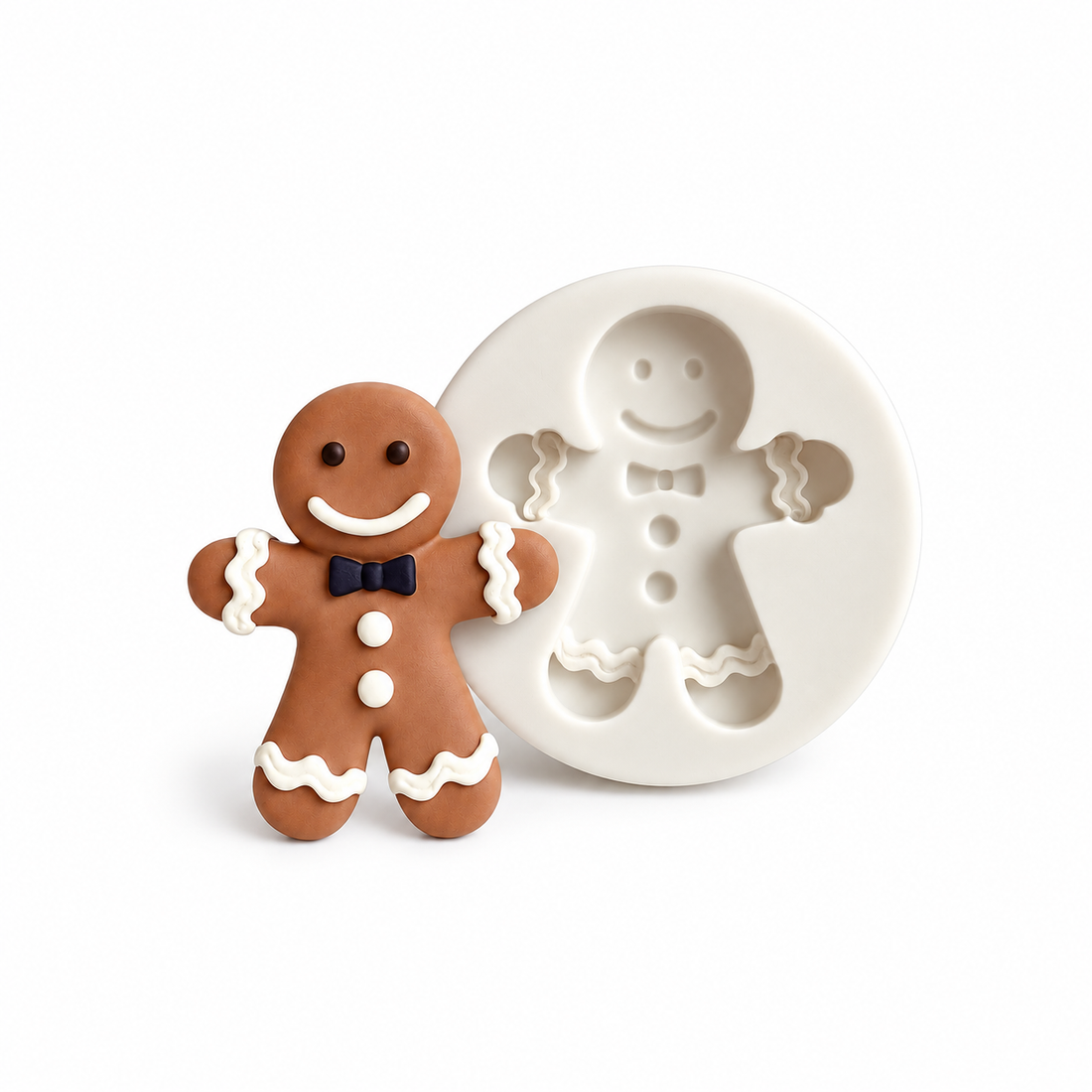 Gingerbread Man - Silicone Mold