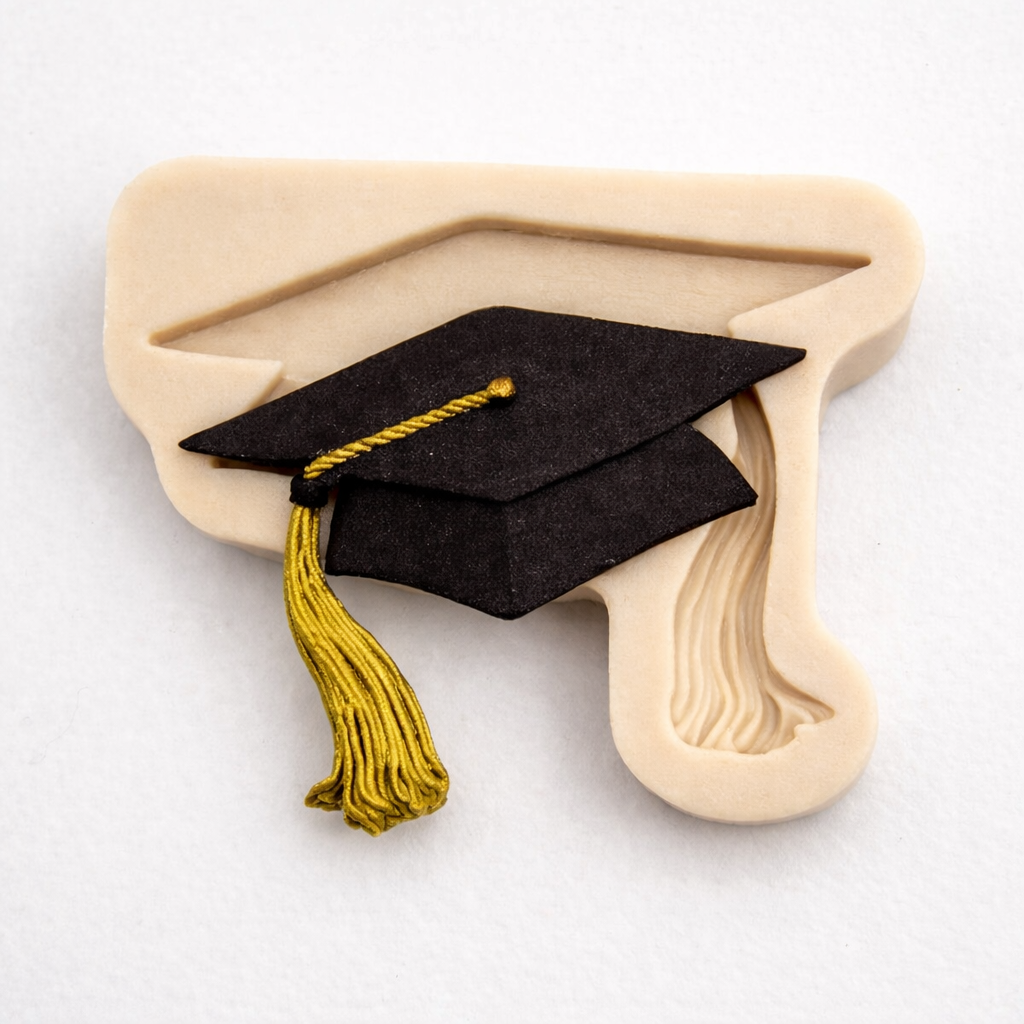 Graduation Cap - Silicone Mold