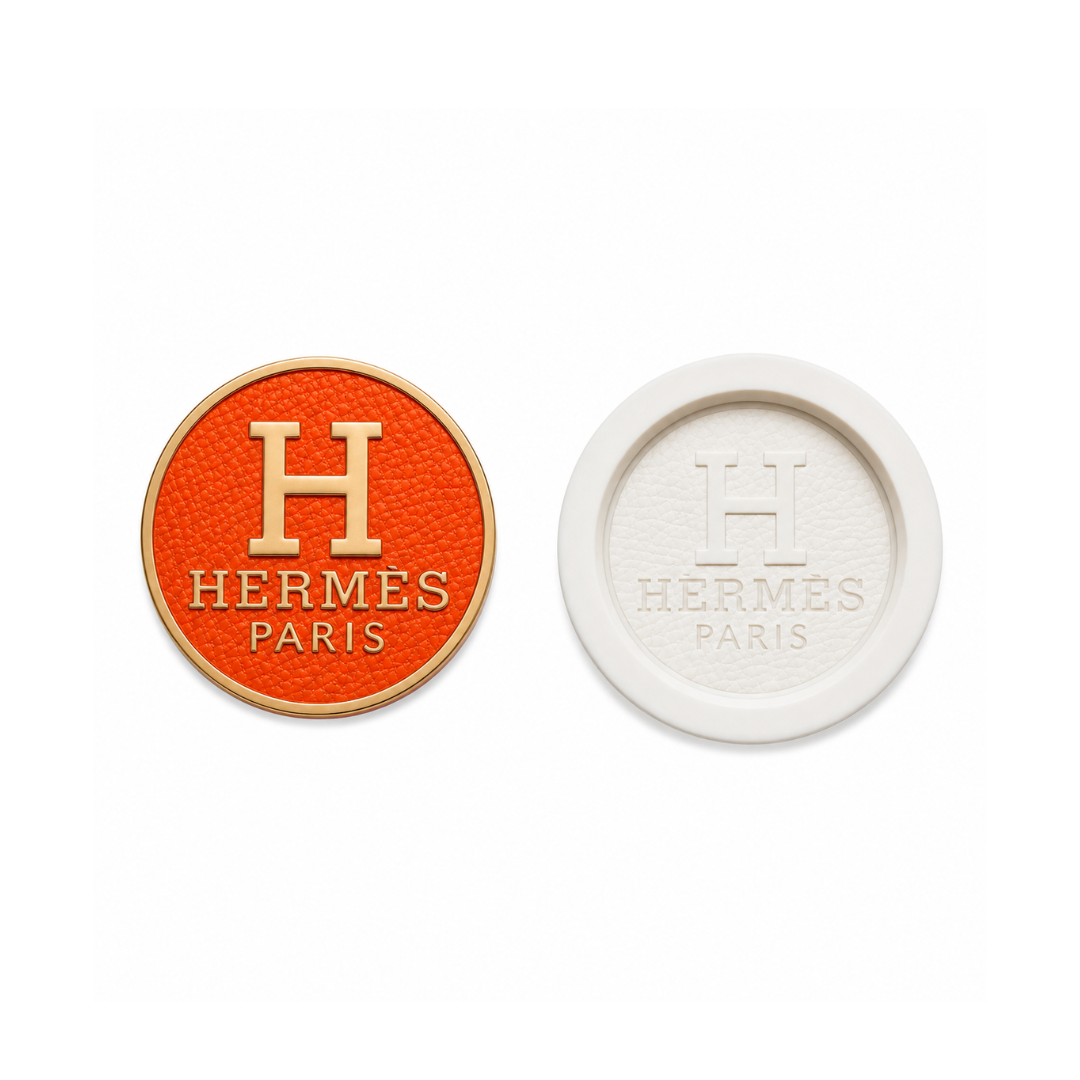 H Paris Round Medal – Silicone Mold