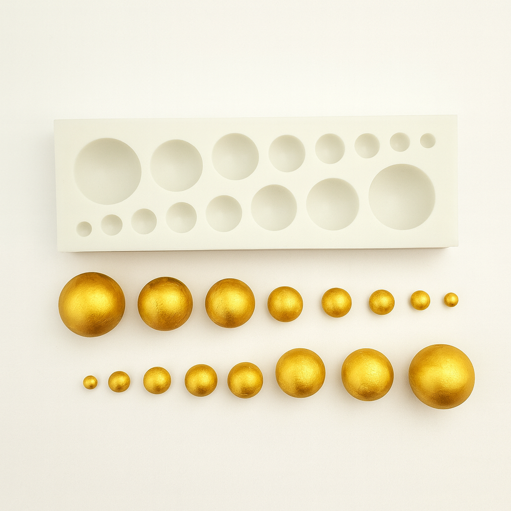 Half Spheres Balls - Silicone Mold
