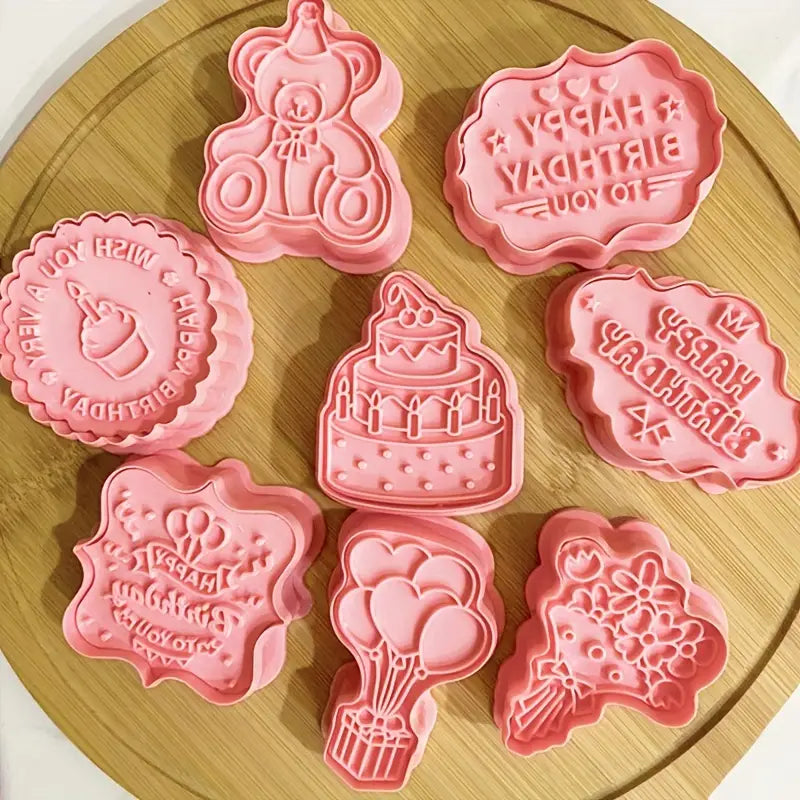 Happy Birthday - Cookie Cutter Stamp Collection