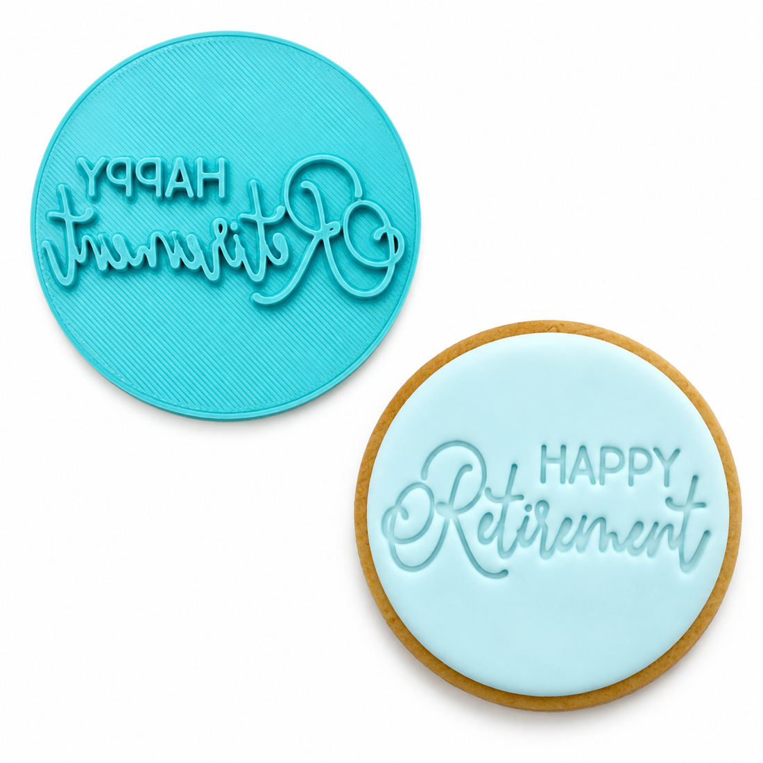 Happy Retirement - Fondant Embosser
