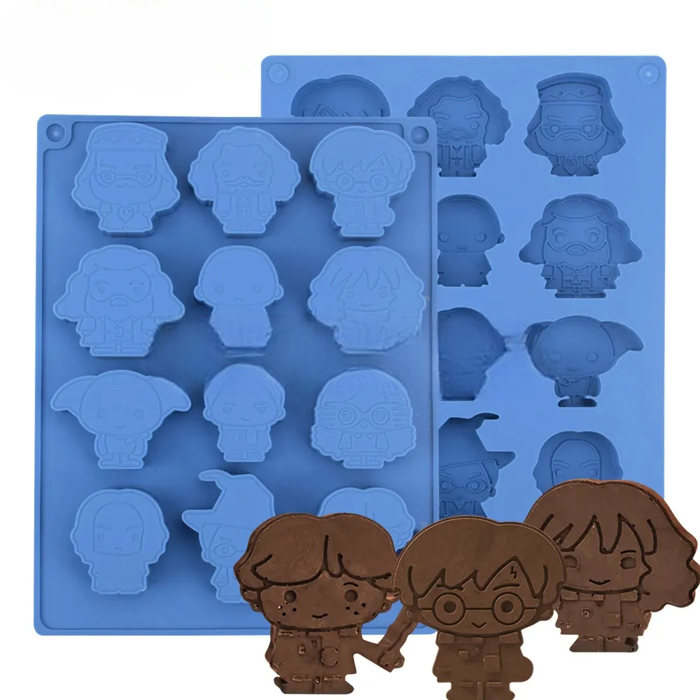 Harry Potter Characters - Chocolate Silicone Mold