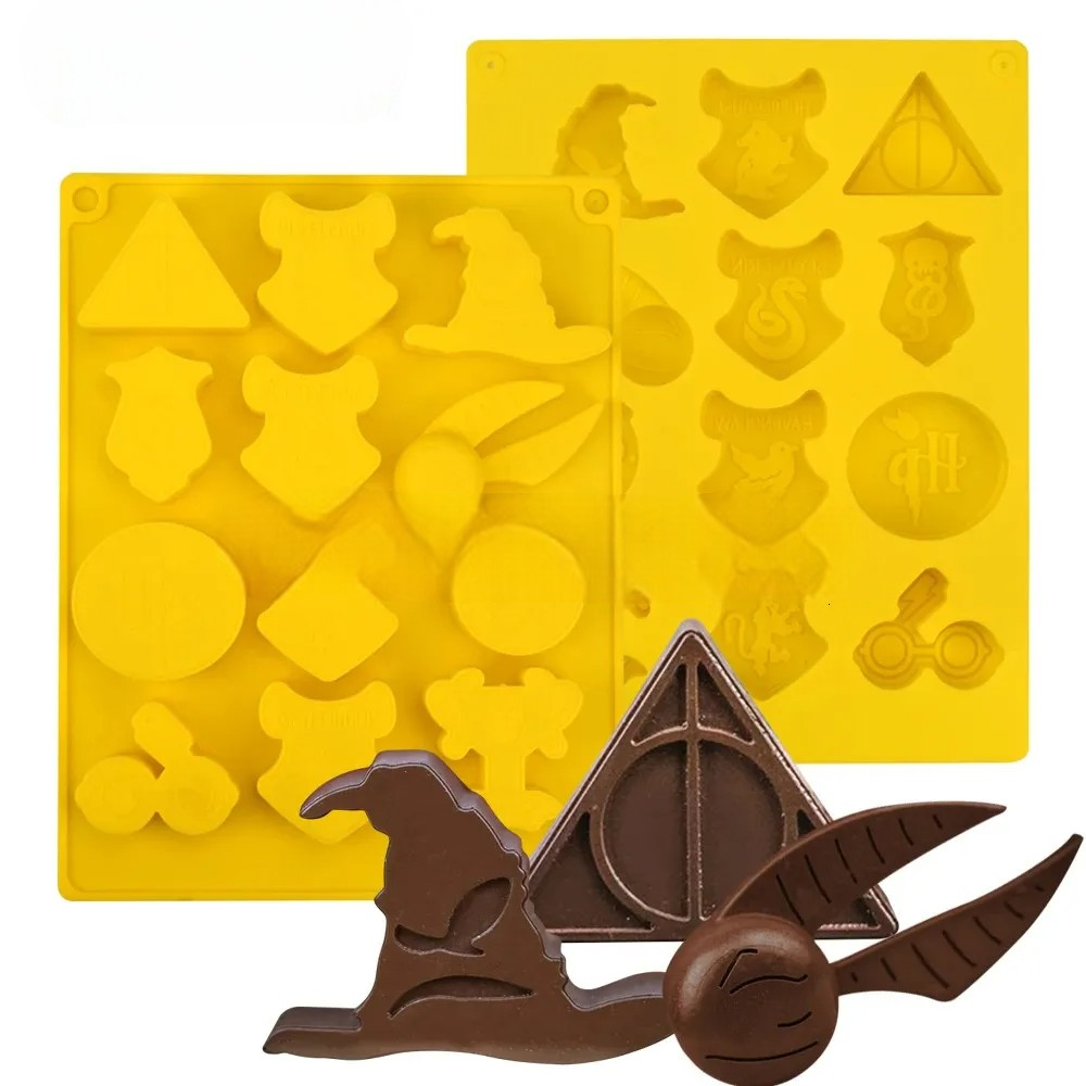 Harry Potter Symbols - Chocolate Silicone Mold